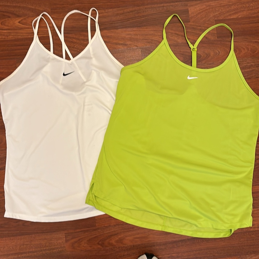 NWOT Nike dri fit tanks size large sold as set - Picture 2 of 6
